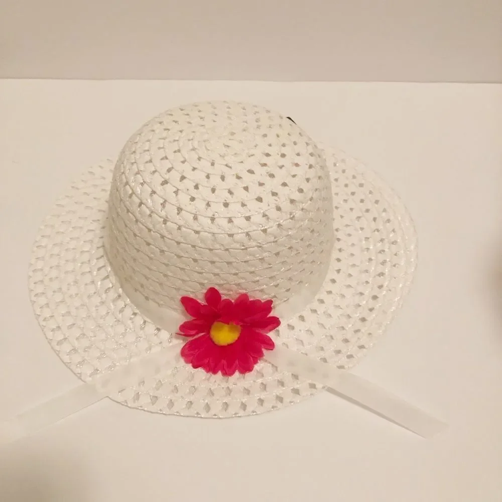 White girls wide brimmed hat‎
